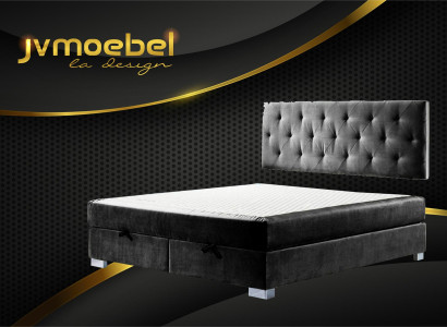 Luxury Box Spring Bed Beds Double Bedroom Furniture Fabric 140 160 180 x 200cm